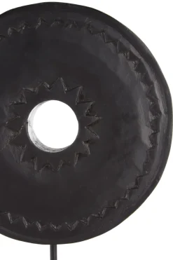 Statues & Sculptures Table Top|Abstract^Eternal Loop 44cm Black Wood Indoor Sculpture