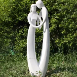 Statues & Sculptures Modern^Eternal Love 80cm Marble Resin Garden Statue