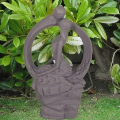 Statues & Sculptures Modern^Euphoric 61cm Modern Poly Resin Garden Statue