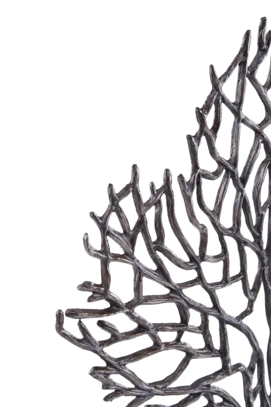 Statues & Sculptures Table Top|Contemporary^Euphoric Coral 53cm Black Metal Indoor Sculpture