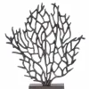 Statues & Sculptures Table Top|Contemporary^Euphoric Coral 43cm Black Metal Indoor Sculpture