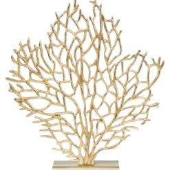 Statues & Sculptures Table Top|Contemporary^Euphoric Coral 54cm Gold Metal Indoor Sculpture