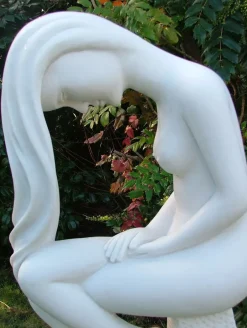 Statues & Sculptures Modern^Europa 110cm Marble Resin Garden Statue