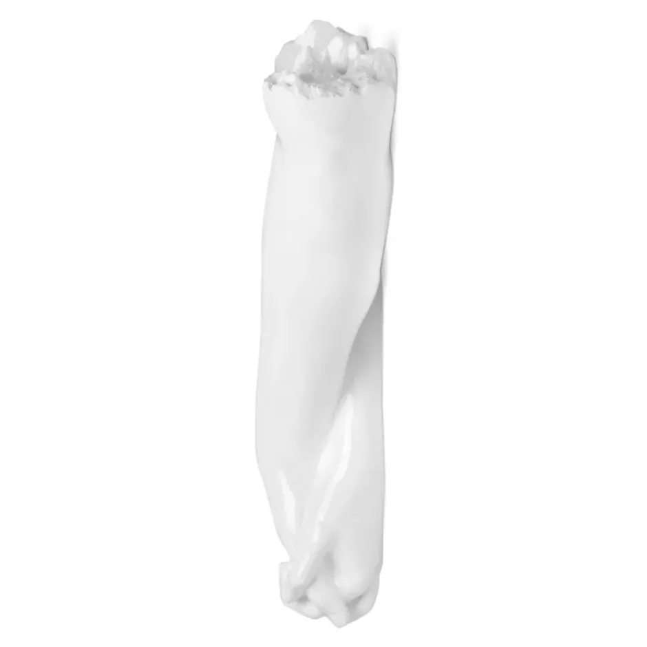Statues & Sculptures Wall Art|Contemporary^Everlasting Embrace 55cm White Resin Wall Sculpture