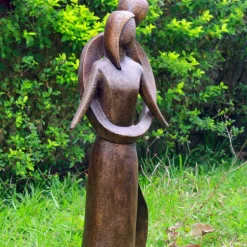 Statues & Sculptures Modern^Everlasting Love 85cm Bronze Resin Garden Statue