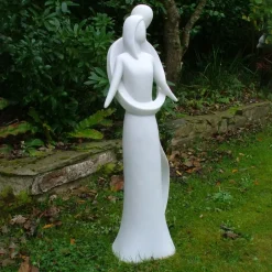 Statues & Sculptures Modern^Everlasting Love 85cm Marble Resin Garden Statue