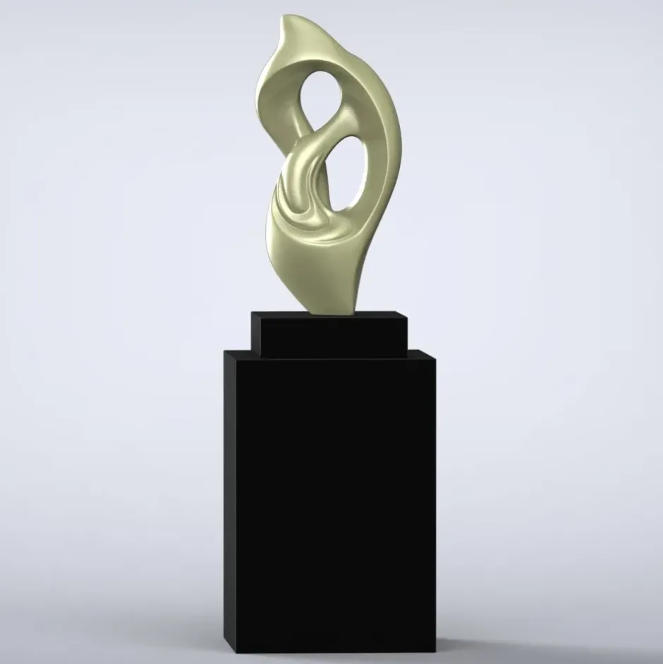 Statues & Sculptures Contemporary|Contemporary^Evolution Contemporary Sculpture - 16 Colour Options