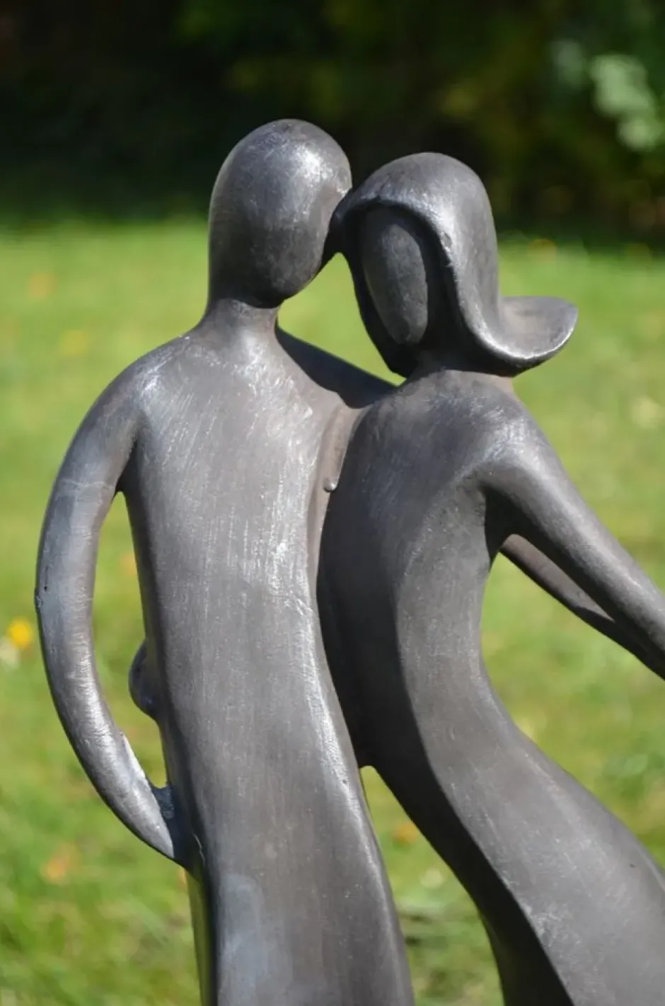 Statues & Sculptures Modern^First Love Modern Poly Resin Garden Statue