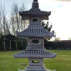 Statues & Sculptures Pagodas^Five Tier Japanese Pagoda Lantern Stone Garden Ornament