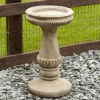 Statues & Sculptures Bird Baths^Fluted Design Stone Garden Birdbath