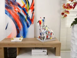 Statues & Sculptures Table Top|Floor Standing^French Bulldog 40cm Multicolour Resin Indoor Sculpture