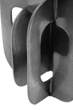 Statues & Sculptures Table Top|Abstract^Fusion 33cm Black Metal Indoor Sculpture