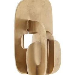 Statues & Sculptures Table Top|Abstract^Fusion 33cm Gold Metal Indoor Sculpture
