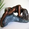 Statues & Sculptures Figurative|Table Top^Gaia Figurine Bronze Indoor Sculpture