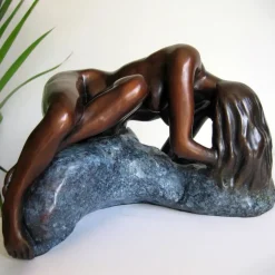 Statues & Sculptures Figurative|Table Top^Gaia Figurine Bronze Indoor Sculpture