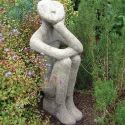 Statues & Sculptures Modern^Georgie Modern Stone Garden Statue