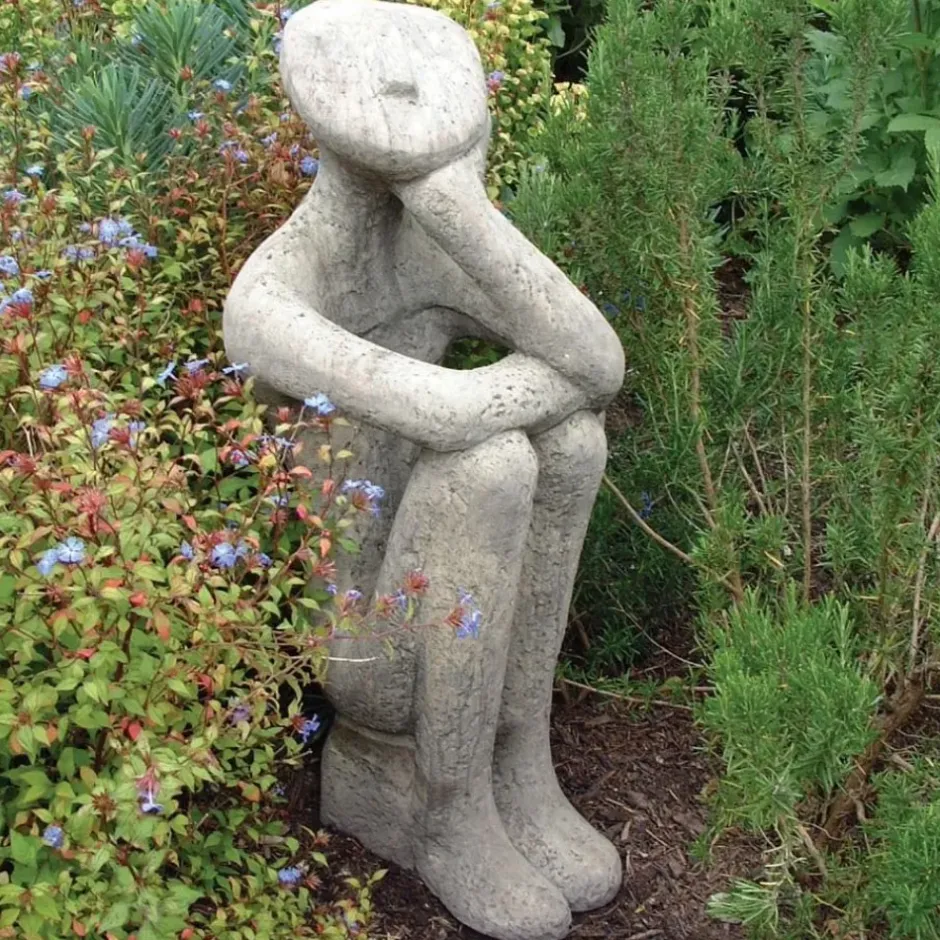 Statues & Sculptures Modern^Georgie Modern Stone Garden Statue
