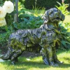 Statues & Sculptures Dogs^Golden Retriever Dog Bronze Metal Garden Statue