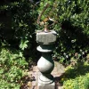 Statues & Sculptures Armillary Sundials^Grand Baluster Armillary Stone Garden Sundial