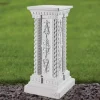 Statues & Sculptures Plinths & Pedestals^Grand 58cm Marble Resin Garden Pedestal