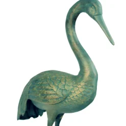 Statues & Sculptures Cranes^Grand Cranes Bronze Metal Garden Ornaments