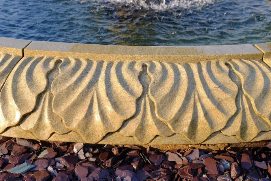 Statues & Sculptures Water Features^Grand Double Tier 4m Sandstone Stone Water Fountain Feature
