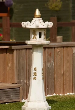 Statues & Sculptures Pagodas^Grand Japanese Pagoda Stone Garden Ornament