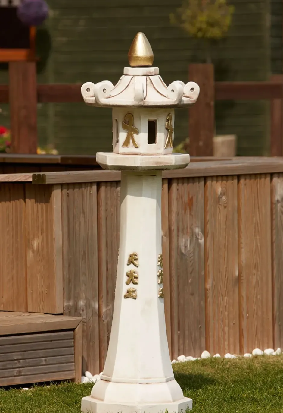 Statues & Sculptures Pagodas^Grand Japanese Pagoda Stone Garden Ornament