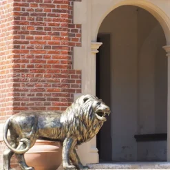 Statues & Sculptures Wildlife|Lions^Grand Lions Bronze Metal Garden Statues