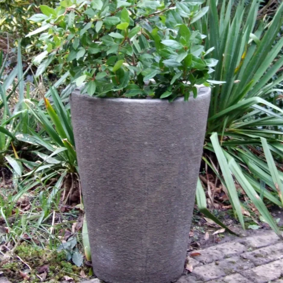 Statues & Sculptures Large|Round^Grand Long Tom Vase Stone Garden Planter