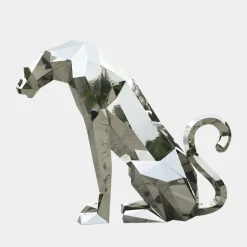 Statues & Sculptures Low Poly|Animals^Grand Panther 87cm Geometric Metal Garden Sculpture