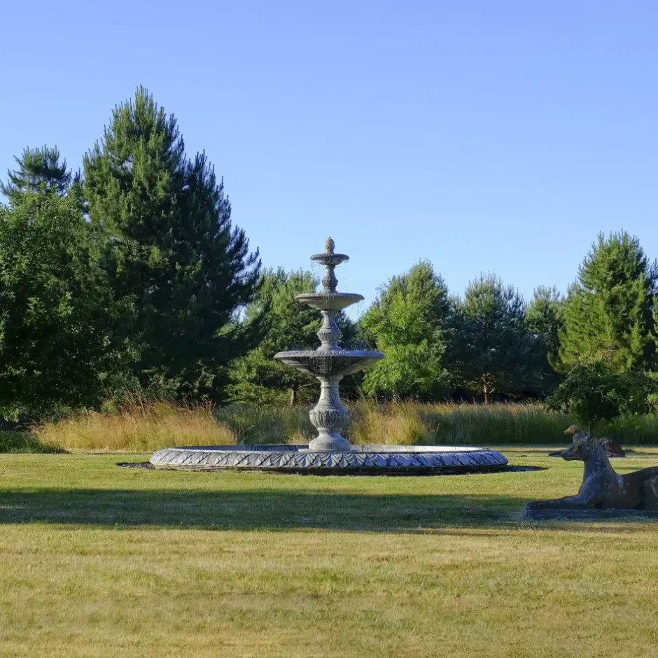 Statues & Sculptures Water Features^Grand Triple Tier 4m Emerald Marble Stone Water Fountain Feature