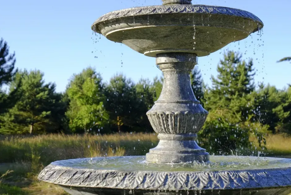 Statues & Sculptures Water Features^Grand Triple Tier 4m Emerald Marble Stone Water Fountain Feature