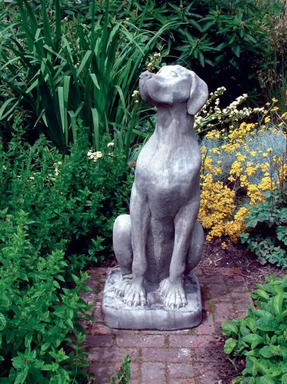 Statues & Sculptures Dogs^Great Dane Female Dog Stone Garden Statue