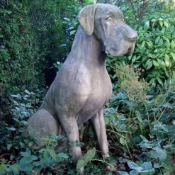 Statues & Sculptures Dogs^Great Dane Male Dog Stone Garden Statue