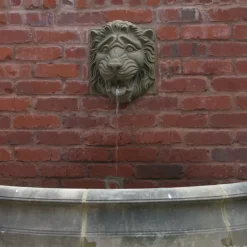 Statues & Sculptures Water Features^Half Circle Large Stone Pool Surround Water Feature