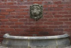 Statues & Sculptures Water Features^Half Circle Medium Stone Pool Surround Water Feature