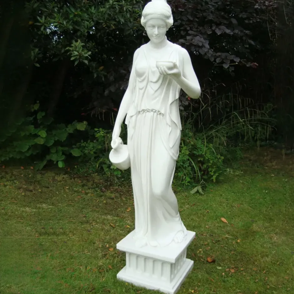 Statues & Sculptures Greek^Hebe 160cm Marble Resin Garden Statue