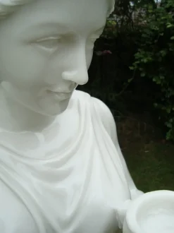 Statues & Sculptures Greek^Hebe 85cm Marble Resin Garden Statue