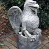 Statues & Sculptures Griffins^Heraldic Griffin Stone Garden Statue