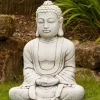 Statues & Sculptures Buddha^Hindu Buddha Stone Garden Ornament