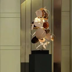 Statues & Sculptures Table Top|Floor Standing^Holo Drift 93cm Copper Metal Indoor Sculpture