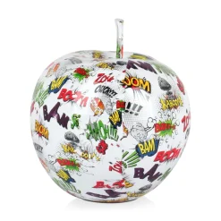 Statues & Sculptures Table Top|Pop Art^Iconic Apple 30cm Pop Art Resin Indoor Sculpture