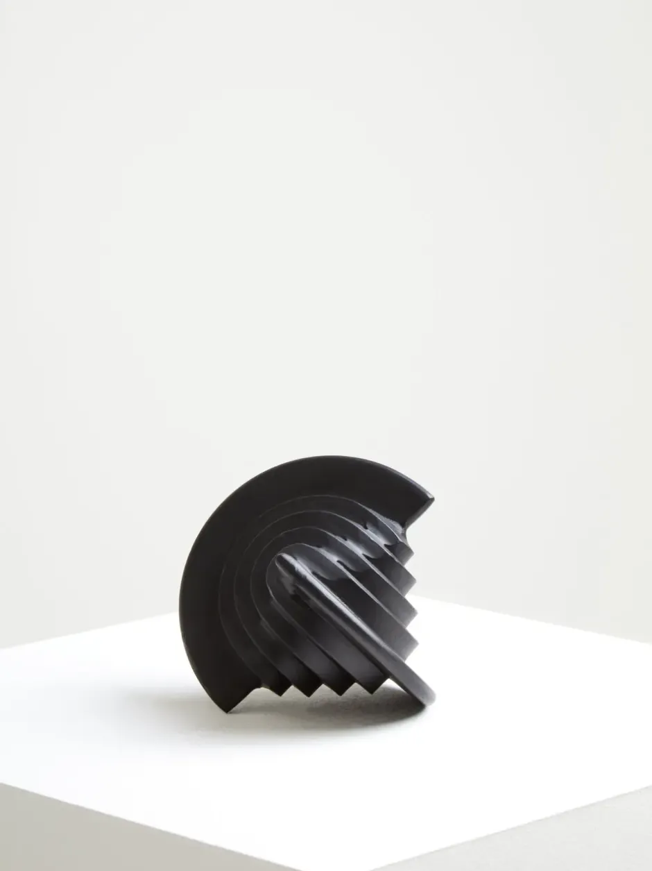Statues & Sculptures Table Top|Abstract^Inception 17cm Black Metal Indoor Sculpture