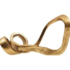 Statues & Sculptures Table Top|Abstract^Infinite Loop 17cm Gold Metal Indoor Sculpture