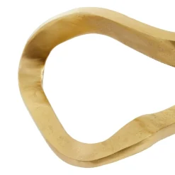 Statues & Sculptures Table Top|Abstract^Infinite Loop 17cm Gold Metal Indoor Sculpture
