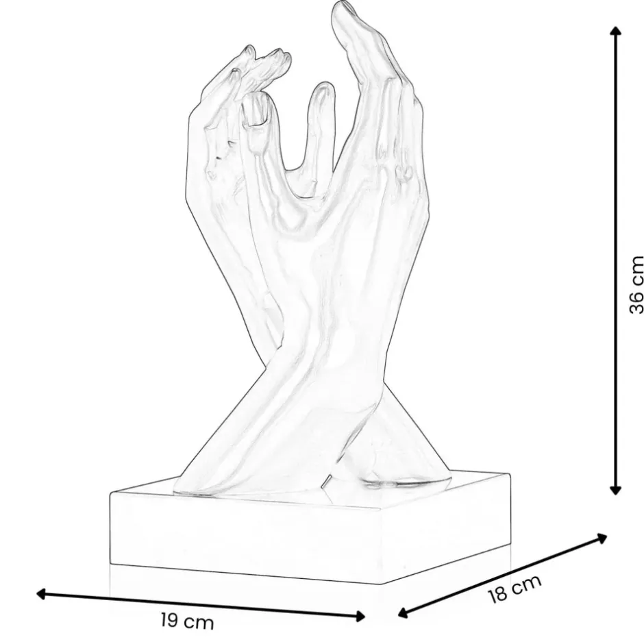 Statues & Sculptures Table Top|Pop Art^Infinite Touch 36cm Pop Art Resin Indoor Sculpture