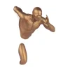 Statues & Sculptures Figurative|Wall Art^Infinity Man 28cm Bronze Resin Wall Sculpture