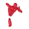 Statues & Sculptures Figurative|Wall Art^Infinity Man 28cm Red Resin Wall Sculpture
