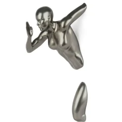 Statues & Sculptures Figurative|Wall Art^Infinity Woman 50cm Anthracite Resin Wall Sculpture